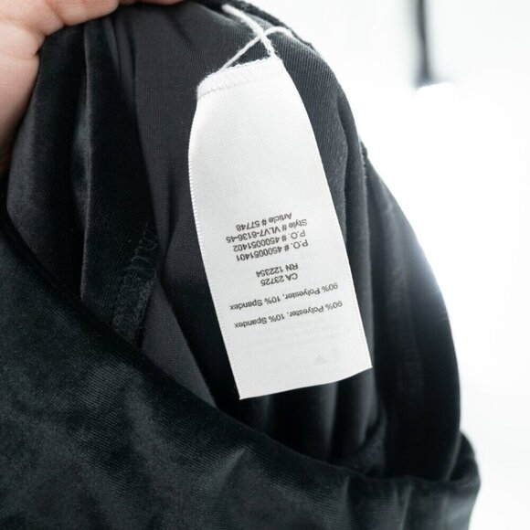 Aritzia | Wilfred Free Daria Velvet Black Pant Leggings | XS - Picture 6 of 6